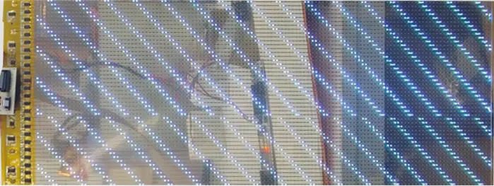 Led Flexible Transparent Crystal Core Screen