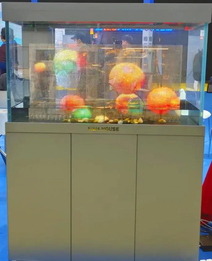 Transparent Diving Screen Product
