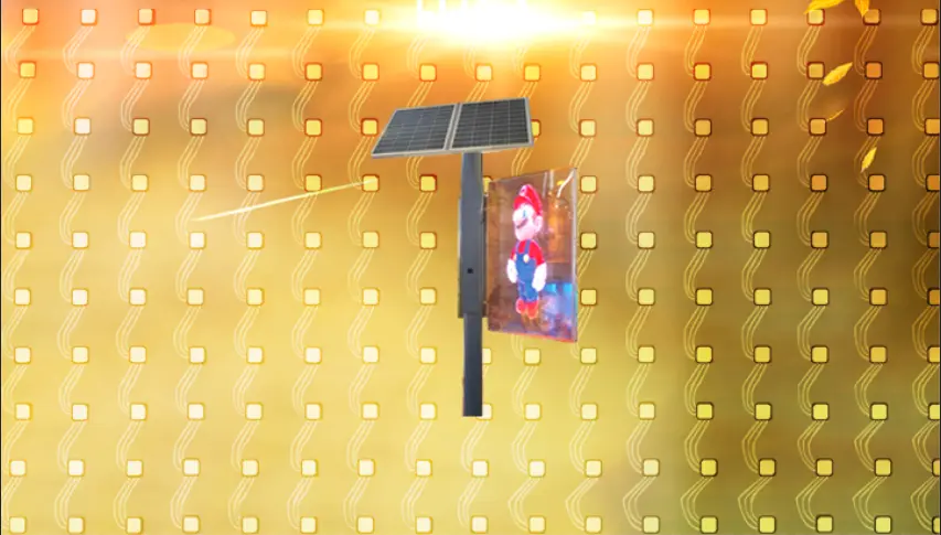 LED Lamp Pole Screen